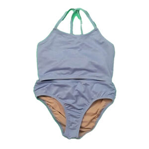 Unknown Brand Girls Purple Sparkle 2-piece Swimsuit size: 6 Years